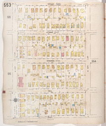 Sanborn Map, Kansas City, Vol. 4, 1909-1957, Page p553