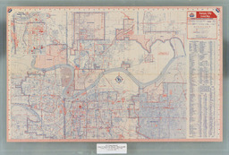 Kansas City, Kans.-Mo. Street Map