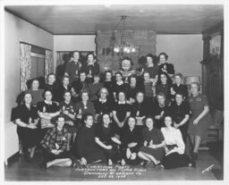 Group Portrait of Donnelly Garment Company Employees