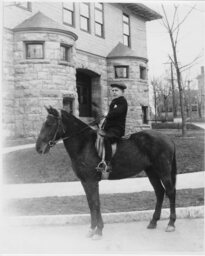 Robert Esterley on Horseback