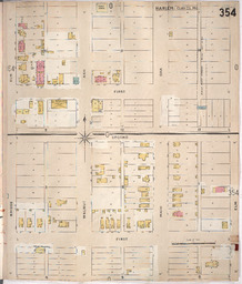 Sanborn Map, Kansas City, Vol. 3, 1896-1907, Page p354