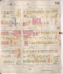 Sanborn Map, Kansas City, Vol. 4, 1909-1957, Page p534