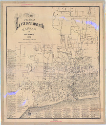 Plan of the City of Leavenworth, Kansas