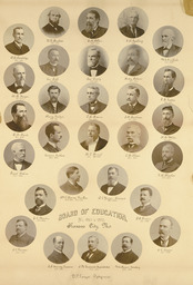 Board of Education from 1867 to 1895, Kansas City, Mo.