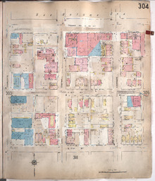 Sanborn Map, Kansas City, Vol. 3, 1909-1950, Page p304