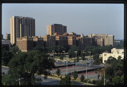 Plaza Tennis Courts & Residential Buildings