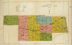 Map of Audrain CO. MO.