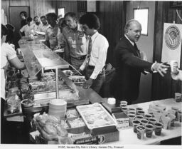 Food Line at the Muehlebach Hotel