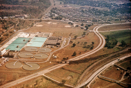 Looking East over Water Works