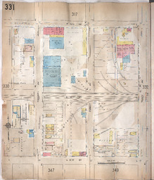 Sanborn Map, Kansas City, Vol. 3, 1909-1950, Page p331