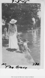 The Grove, Wading Pool With Women and Children