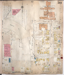 Sanborn Map, Kansas City, Vol. 3, 1909-1950, Page p344