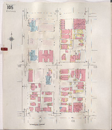 Sanborn Map, Kansas City, Vol. 1A, 1939-1957, Page p105