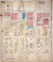 Sanborn Map, Kansas City, Vol. 3, 1909-1950, Page p309