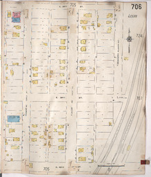 Sanborn Map, Kansas City, Vol. 5, 1909-1938, Page p706