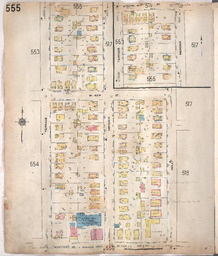 Sanborn Map, Kansas City, Vol. 4, 1909-1950, Page p555