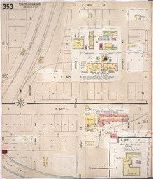 Sanborn Map, Kansas City, Vol. 3, 1896-1907, Page p353