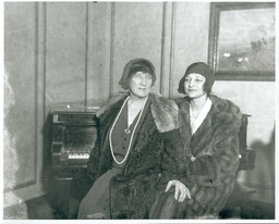 Two Women in Fur Coats