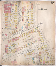 Sanborn Map, Kansas City, Vol. 4, 1909-1950, Page p494