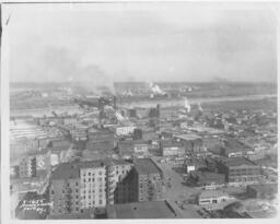 Missouri River At Downtown Kansas City