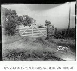 James Farm Gate Entrance