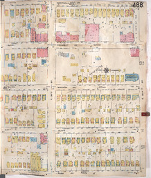 Sanborn Map, Kansas City, Vol. 4, 1909-1957, Page p488