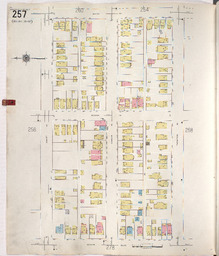 Sanborn Map, Kansas City, Vol. 2, 1940-1950, Page p257