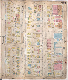 Sanborn Map, Kansas City, Vol. 4, 1909-1950, Page p496