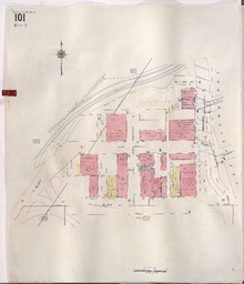 Sanborn Map, Kansas City, Vol. 1A, 1939-1957, Page p101