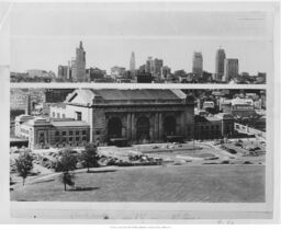 Union Station and Downtown Kansas City Skyline