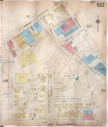 Sanborn Map, Kansas City, Vol. 4, 1909-1950, Page p522