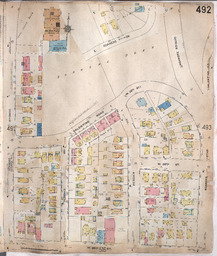 Sanborn Map, Kansas City, Vol. 4, 1909-1950, Page p492