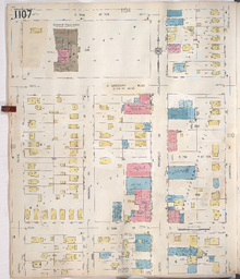 Sanborn Map, Kansas City, Vol. 9, 1930-1957, Page p1107