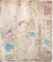 Sanborn Map, Kansas City, Vol. 4, 1909-1950, Page p524