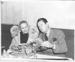 Bob Burns and Wife