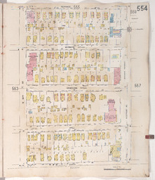 Sanborn Map, Kansas City, Vol. 4, 1909-1957, Page p554