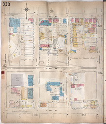 Sanborn Map, Kansas City, Vol. 3, 1909-1950, Page p333