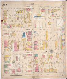 Sanborn Map, Kansas City, Vol. 3, 1896-1907, Page p257