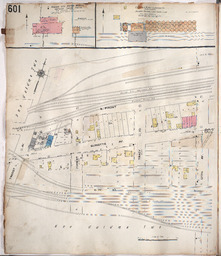 Sanborn Map, Kansas City, Vol. 5, 1909-1938, Page p601