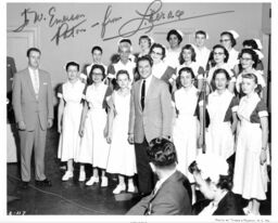 Liberace With nurses