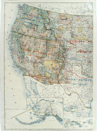 United States Including Territories and Insular Possessions Showing the Extent of Public Surveys, National Parks, National Forests, Indian Reservations, National Wildlife Refuges, and Reclamation Projects