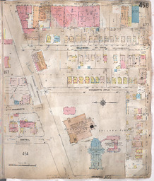 Sanborn Map, Kansas City, Vol. 4, 1909-1950, Page p458