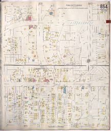 Sanborn Map, Kansas City, Vol. 6, 1917-1945, Page p854