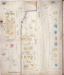 Sanborn Map, Kansas City, Vol. 6, 1917-1945, Page p807