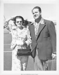 Man and Woman at Airport