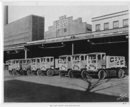 Delivery Trucks, City Ice Company