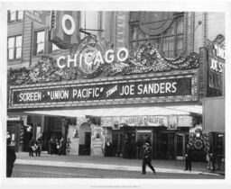 Chicago Theater Marquee