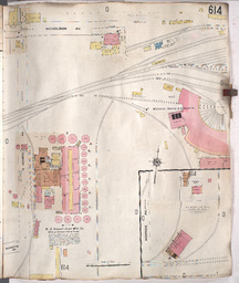 Sanborn Map, Kansas City, Vol. 5, 1909-1938, Page p614