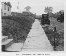 Street Scene In Residential Area