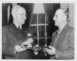 Harry Truman and Robert S. Moore